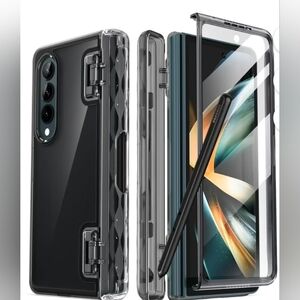 i-Blason Cosmo Series Case for Samsung Galaxy Z Fold 4 Case with Pen Holder 5G